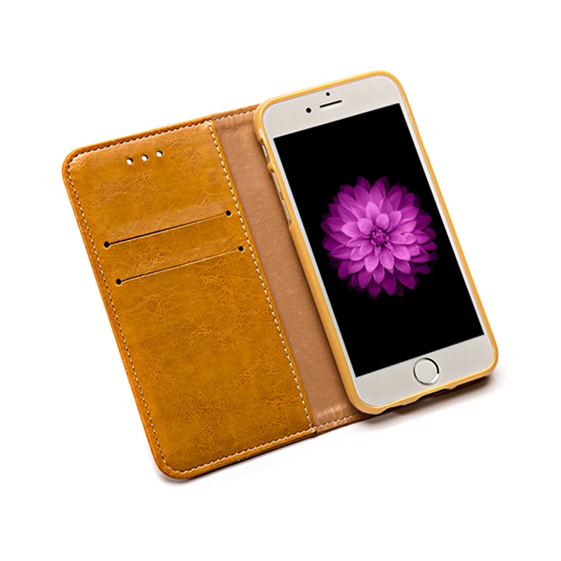 Aokin Luxury Leather PU Soft Phone Cases for Galaxy S7 S8 Business Cover Case Samsung Shockproof |
