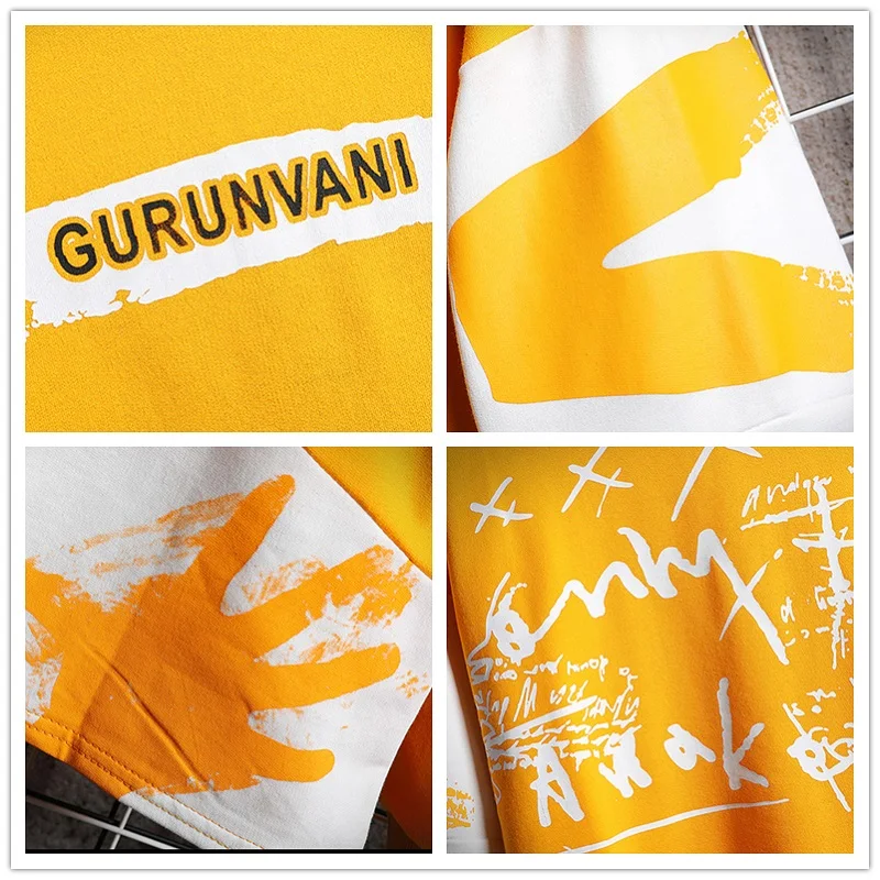 

Men's Hoodies Men 2020 Oversized Patchwork Graffiti Harajuku Japanese Loose Streetwear Hip Hop Purple Sweatshirt Hoodie Men 5XL