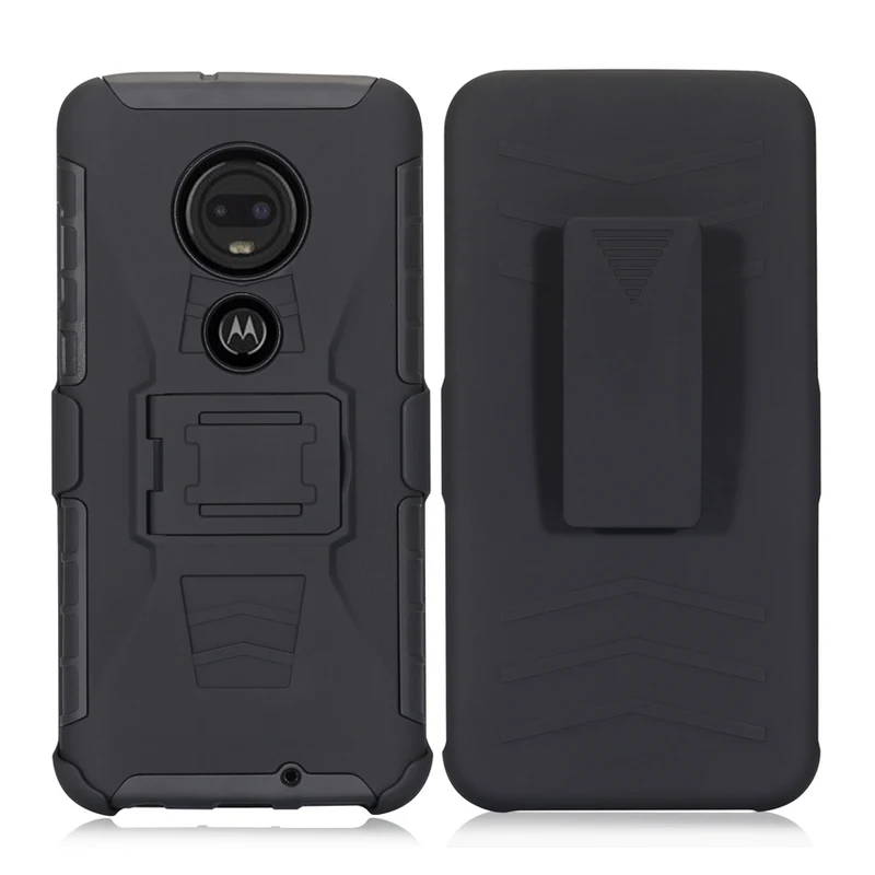 Армированный Гибридный ударопрочный жесткий чехол Future Armor Impact для Moto G8 Plus One Macro G4