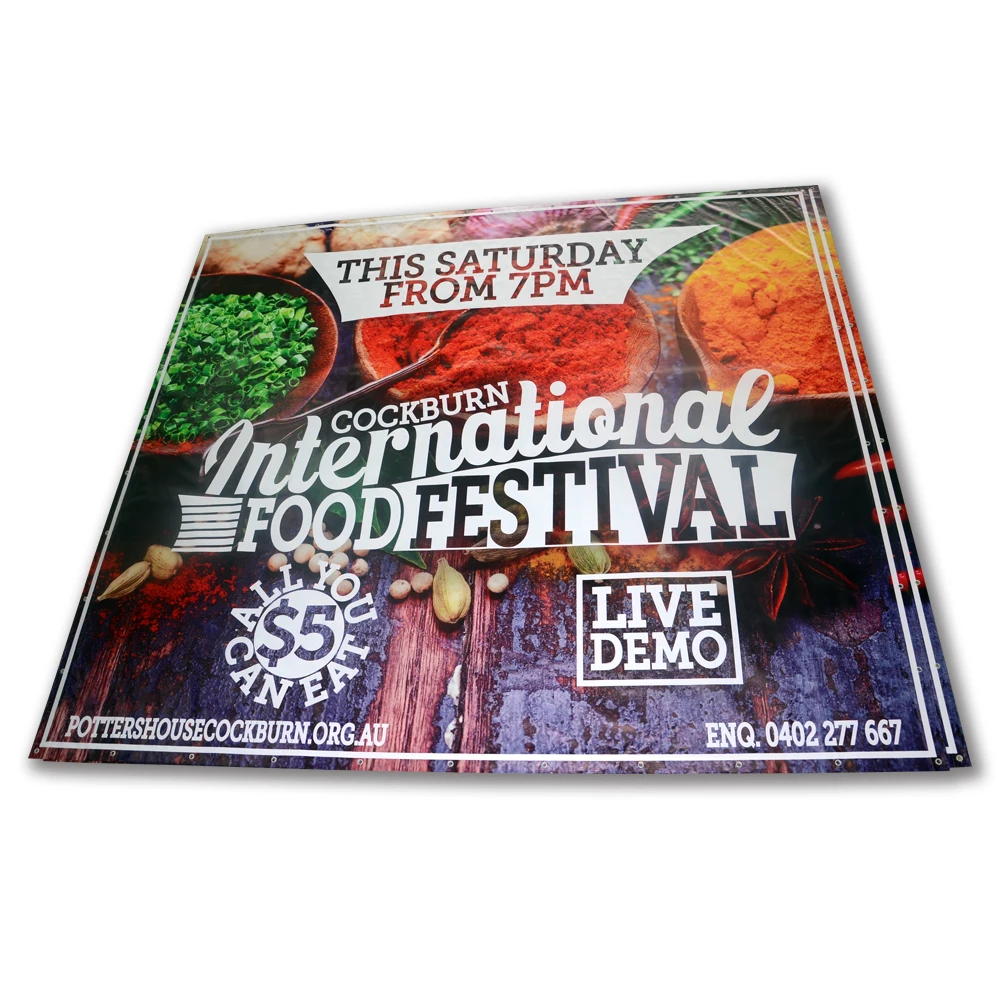 Индивидуальная рекламная печать большой плакат Vinyl Business Banner|Флаги баннеры и