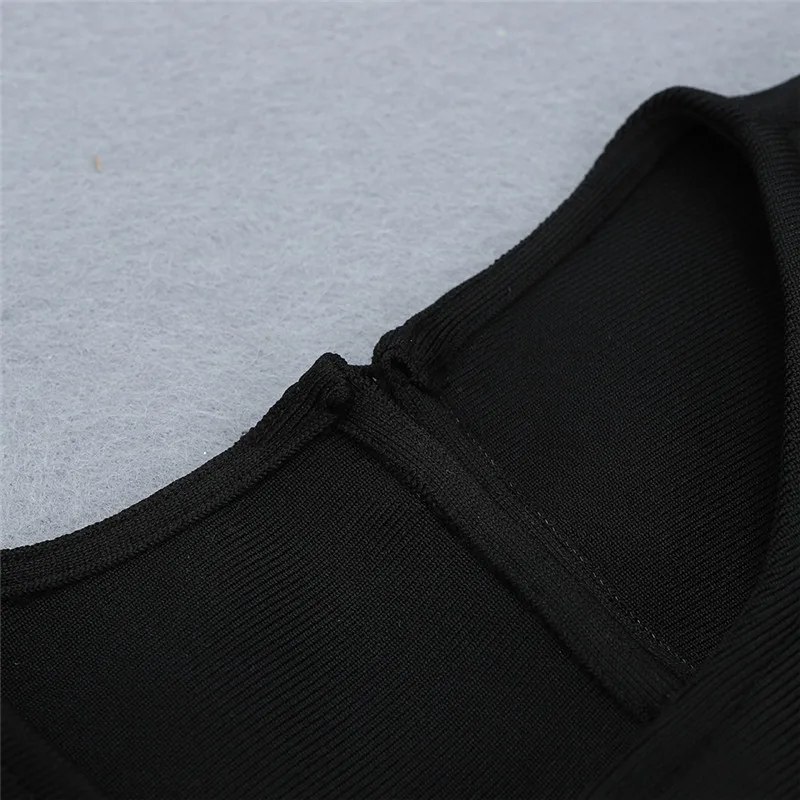 Женское вечернее платье с открытой спиной черное облегающее длинным рукавом и