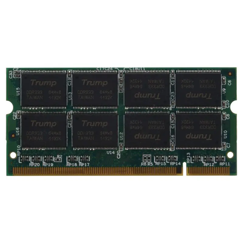1 ГБ Гб DDR оперативная память ноутбука 333 МГц PC2700 NON ECC ПК DIMM 200 Pin код|Оперативная