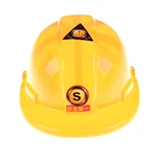 Защитный шлем желтого цвета для ролевых игр, игрушка, строительные забавные гаджеты, креативные Детские G