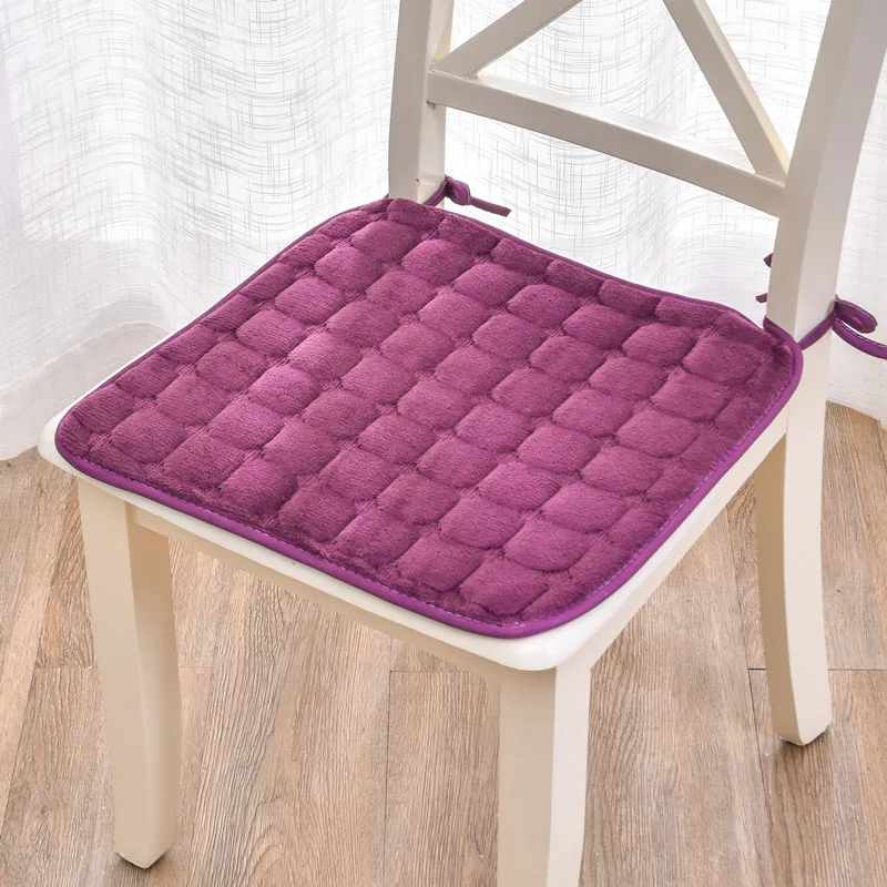 Красивый плюшевый коврик на спинку стула Лидер продаж подушки сиденья кухонные