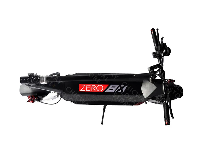 Оригинальный бренд Zero 8X двухколесный скутер 52V 18AH широкое колесо складная ручка 8