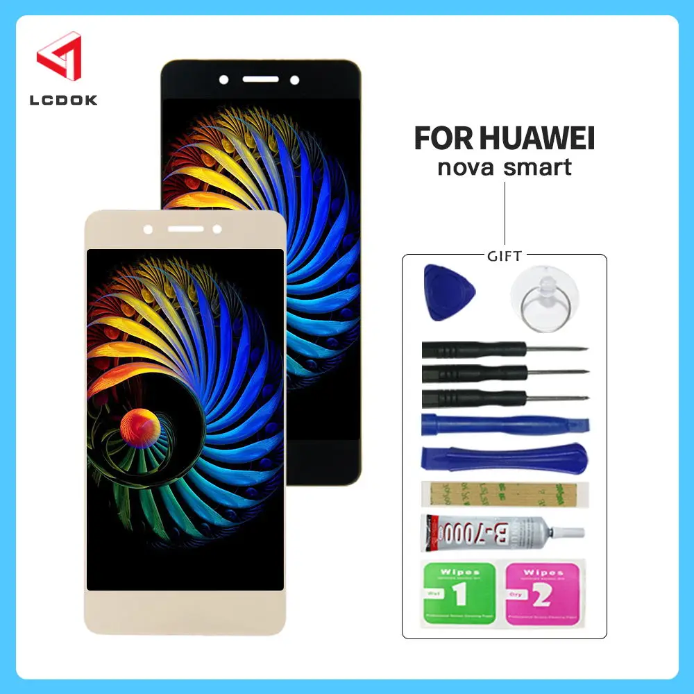 100% Тесты ЖК дисплей Дисплей для Huawei Honor 6C Nova Smart DIG L01 L21 L21HN Сенсорный экран