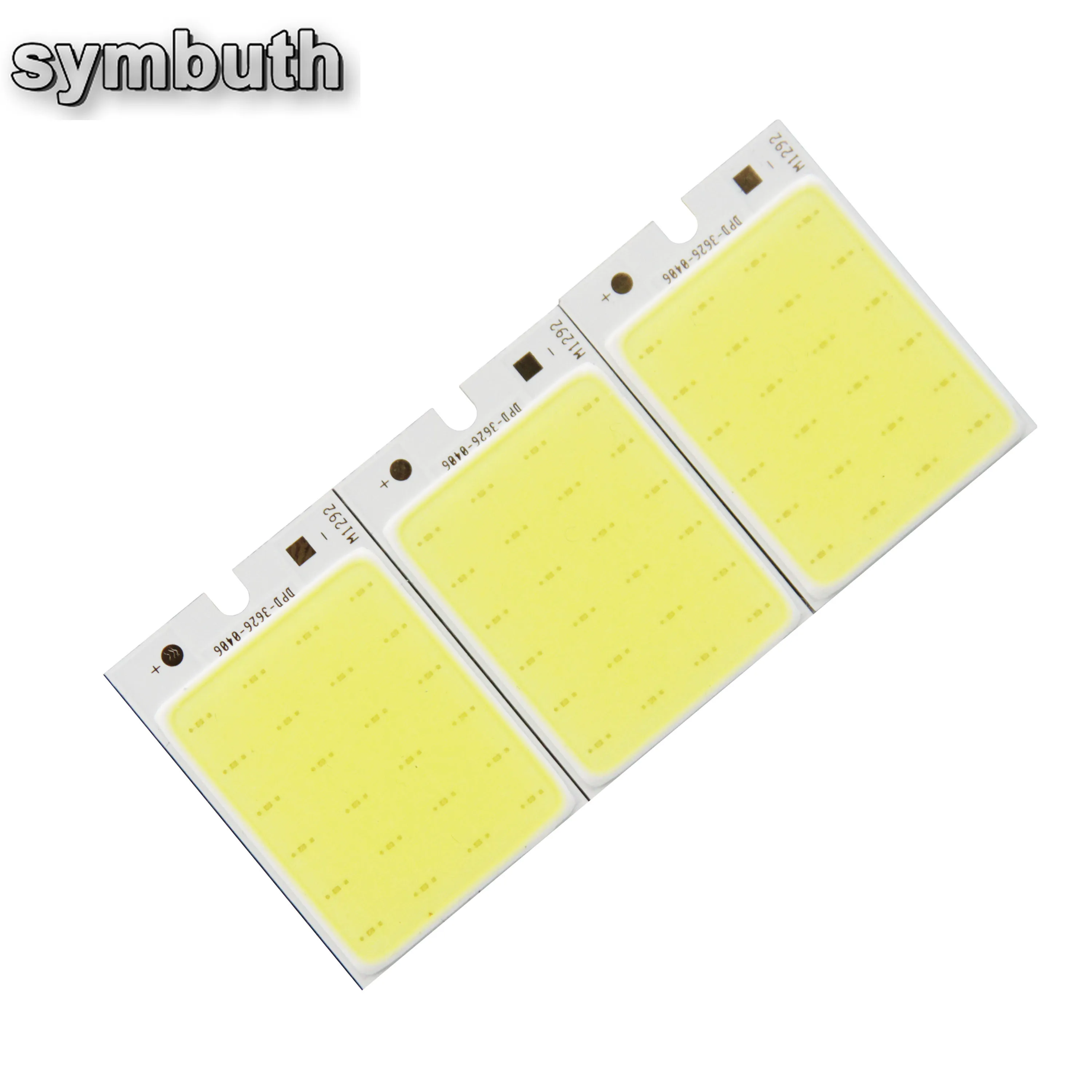 

12V 3W LED Light Source 36*26mm Small Size Strip Cold White COB Bulb for Indoor Home Work Decor Lamp Automotive