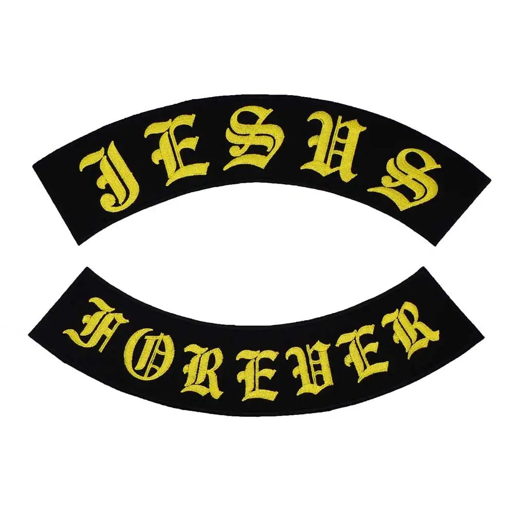 Нашивки с вышивкой в стиле панк и байкеров | Дом сад