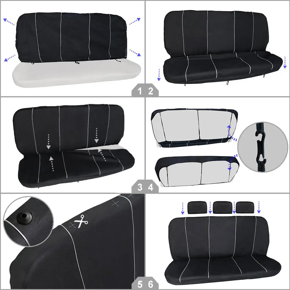 TIROL P3 дышащий полный автомобильный чехол для сиденья 11 шт. защитные аксессуары