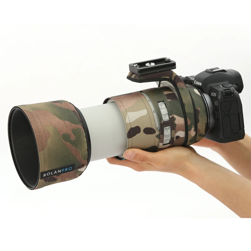 ROLANPRO Водонепроницаемый защитный слой для Canon RF 70 200 мм F2.8 L IS USM камуфляжное