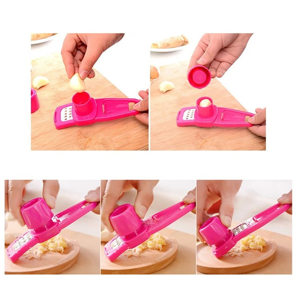 

Functional Household Garlic Peeler Ginger Garlic Press Grinding Grater Planer Slicer Cutter Cooking Tool Kitchen Accessories