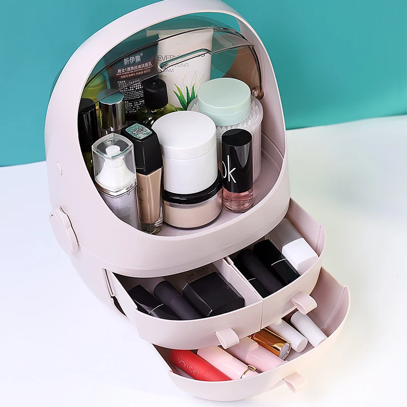 Пластиковый косметический ящик органайзер для макияжа контейнер ювелирных