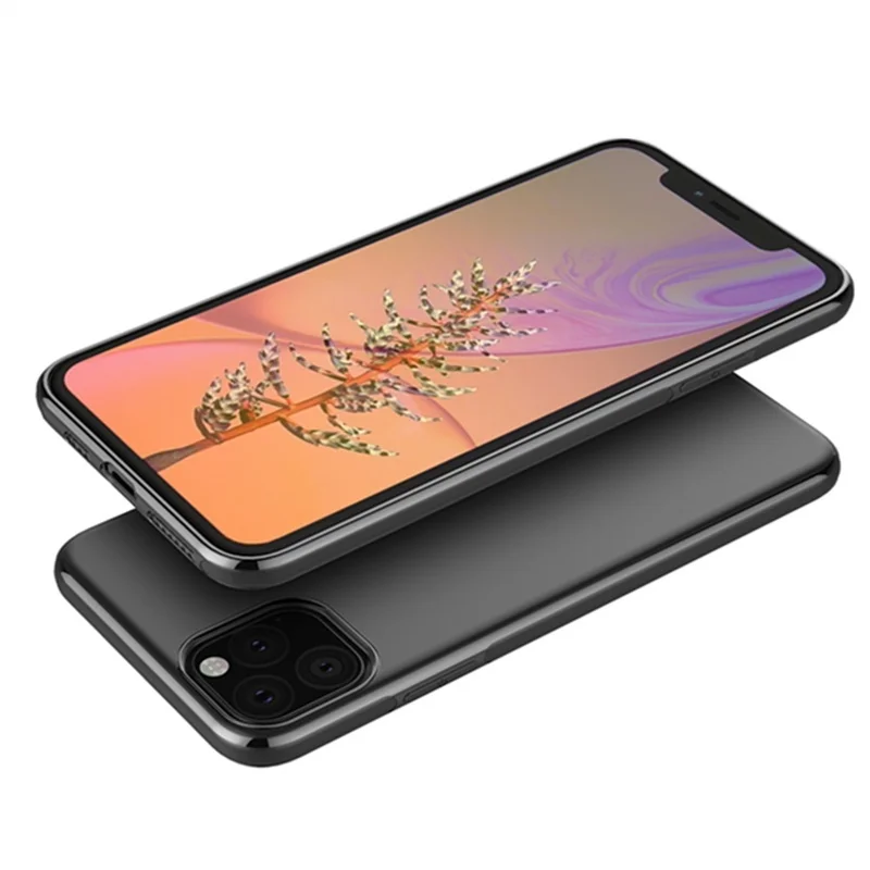 Тонкий мягкий автомобильный Магнитный силиконовый чехол из ТПУ для iphone 11 Pro Max Xr Xs