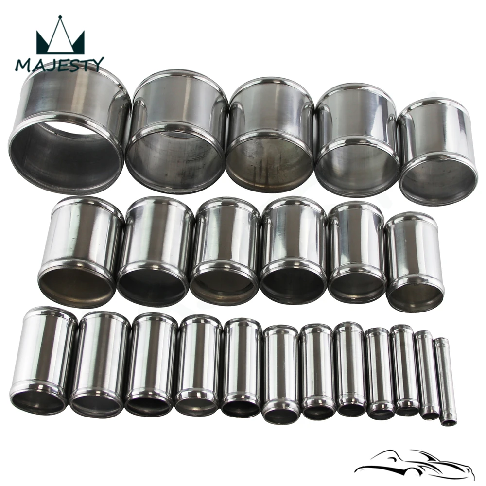 

1.5'' 38mm Aluminum Hose Adapter Tube Joiner Pipe Coupler Connector 10PCS L=3''