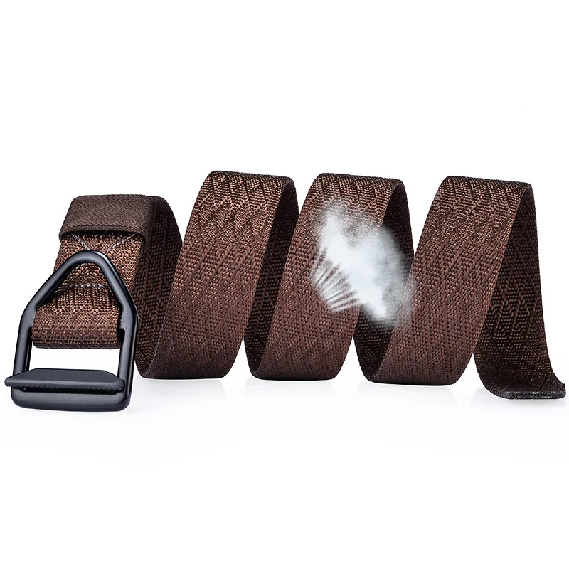 

Fashion Men's Belt Western-style Military Canvas Belt Casual Brand Designer Wild Bunny Black Belt Men's Ladies Cintos