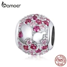 Шарм-подвеска для браслета bamoer, из серебра 925 пробы, с фианитами, BSC225
