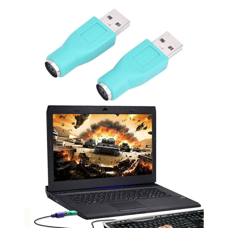 

Переходник PS/2 «Мама»-«папа» USB 2,0 для ПК, клавиатуры, мыши