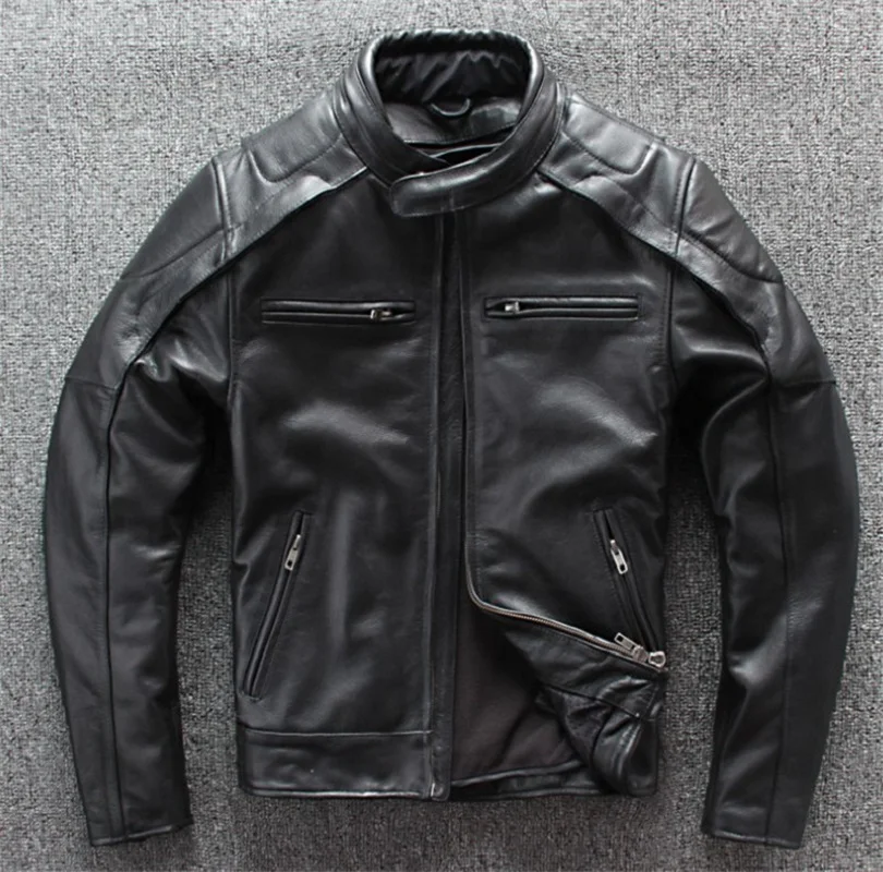 Новая зимняя мотоциклетная куртка теплая кожаная для мотогонок corium съемная