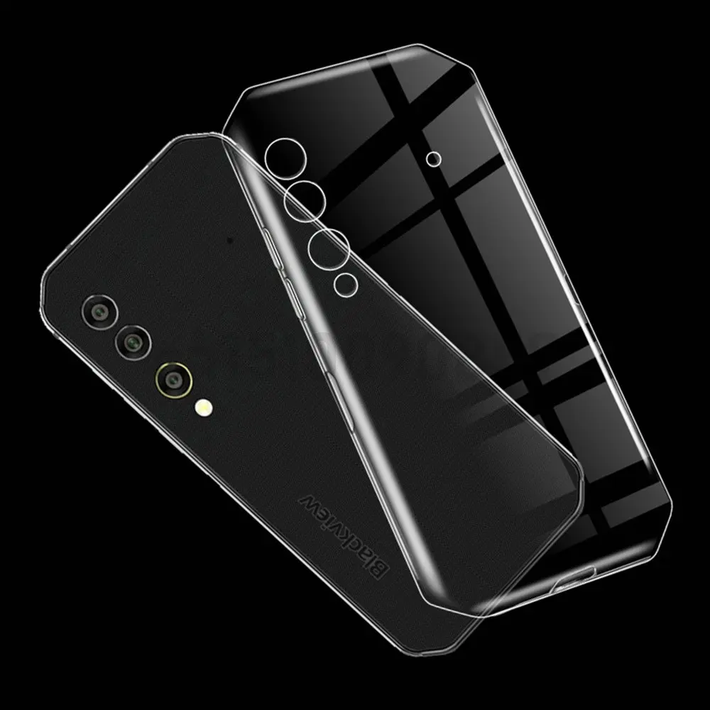Для Blackview BL6000 Pro 5G Крышка для чехол прозрачный мягкий ТПУ телефона BL6000|Бамперы| |
