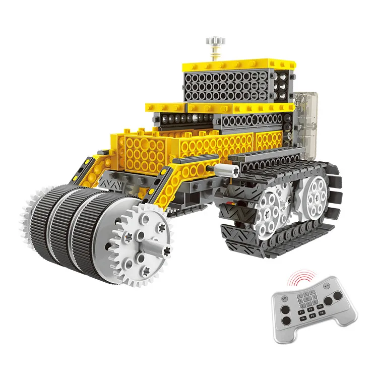 Rc автомобиль электрические строительные блоки кирпичи пульт дистанционного