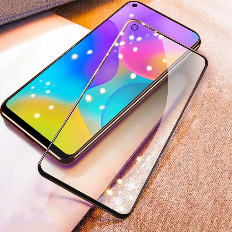 

10pcs For Huawei P40 Lite Anti Blue-ray Tempered Glass Screen Protector For Huawei Mate 30 lite Nova 7i 6 SE Protective Glass