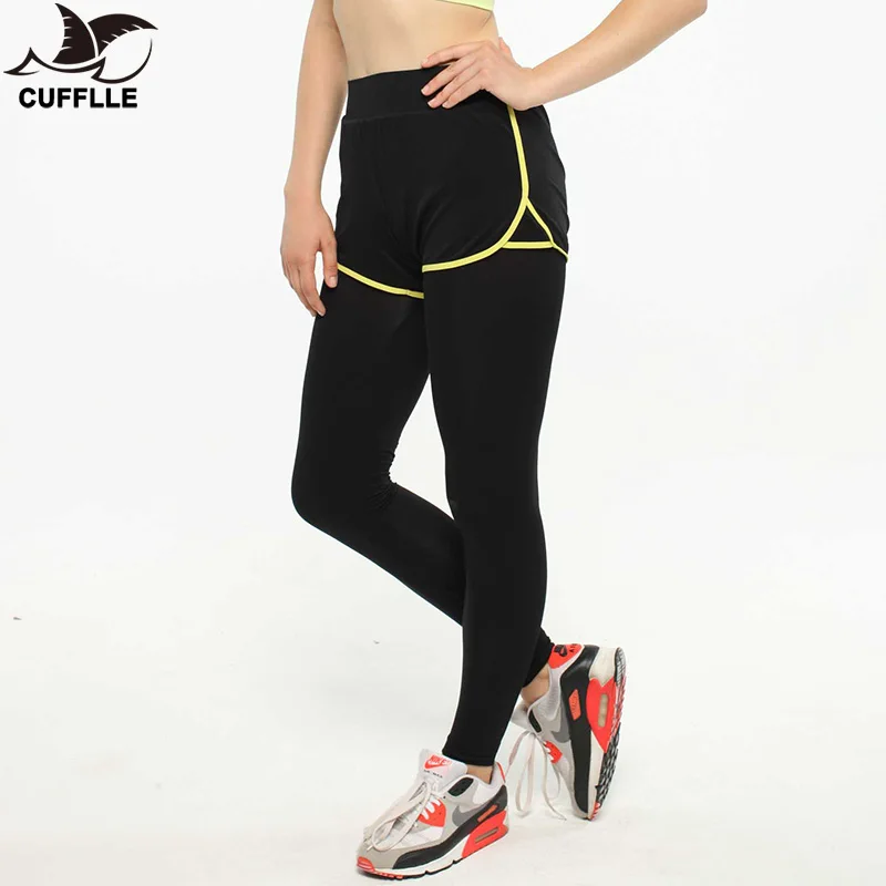 Женские спортивные брюки-Капри для бега фитнеса леггинсы женщин эластичные