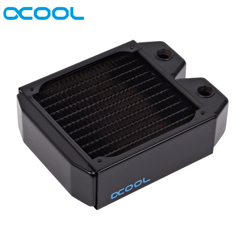 Alphacool XT45 полностью медный 120 мм, 240 мм, 360 мм, 480 мм, 45 мм толстый радиатор водяного охлаждения компьютера cooler master