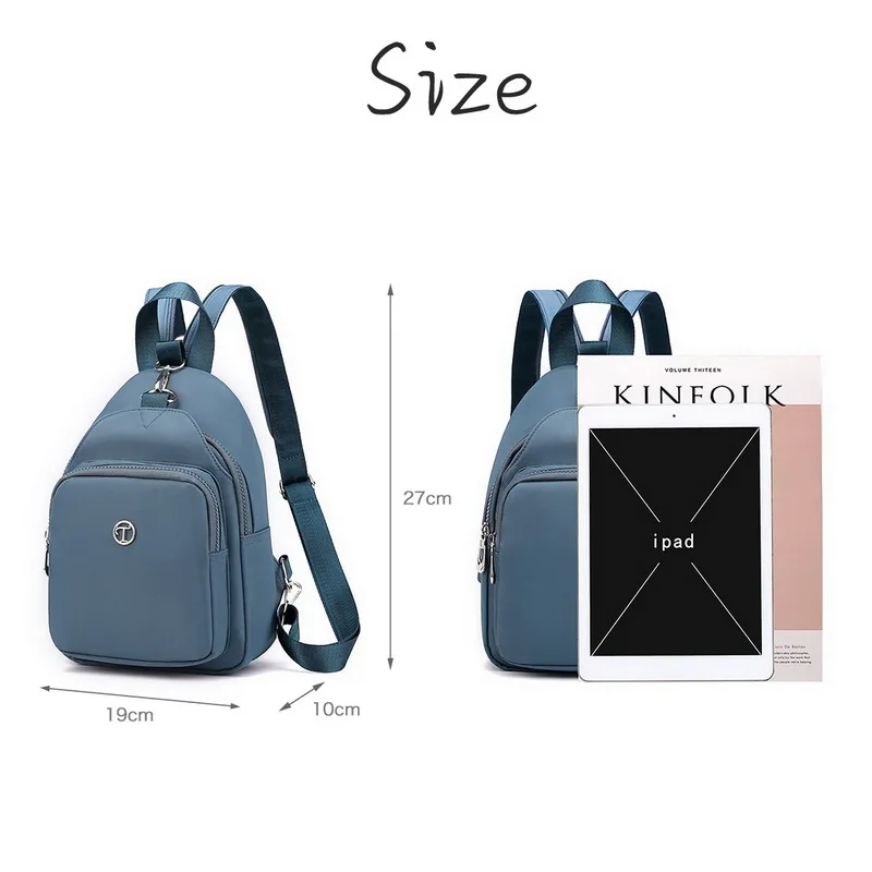 Рюкзак для женщин в стиле Преппи для подростковых девочек Модная сумка 2020 года Новый дизайн Нейлоновый водонепроницаемый рюкзак.