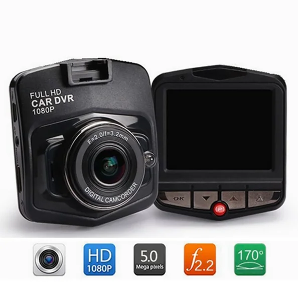 XYCING Автомобильный видеорегистратор GT300 Full HD 1080P 2 4 дюймовый экран с широким углом