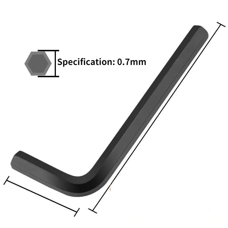 

Шестигранные ключи KEETOGETHER черные из углеродистой стали