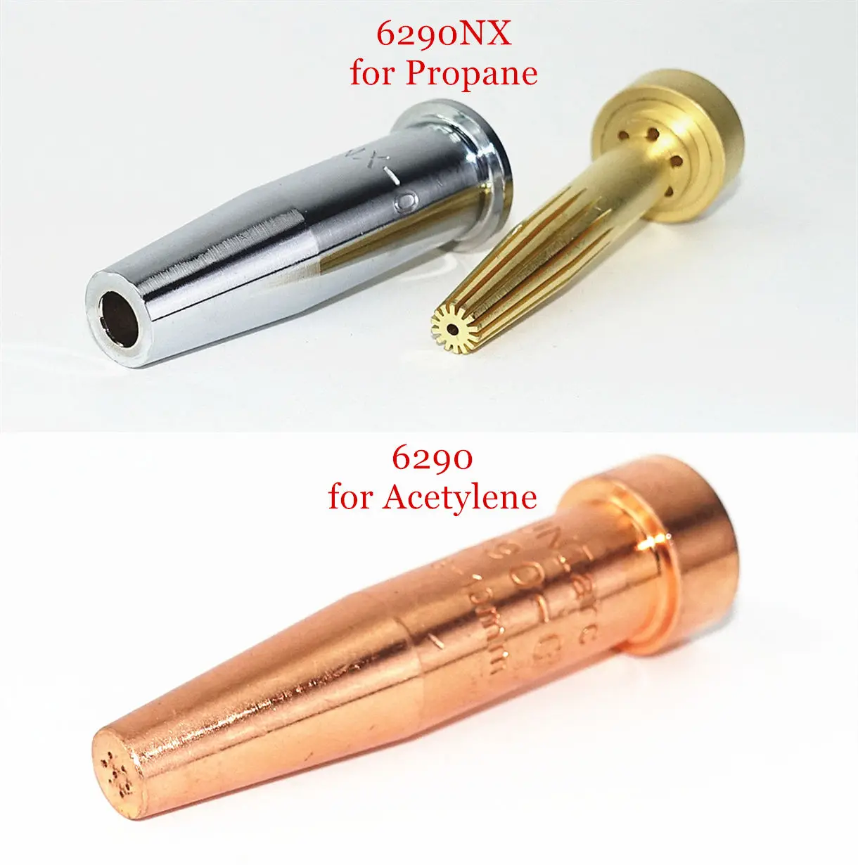 6290 6290NX Cutting Nozzle USA Style Oxygen Acetylene Propane Nature Gas Cutting Torch Tip