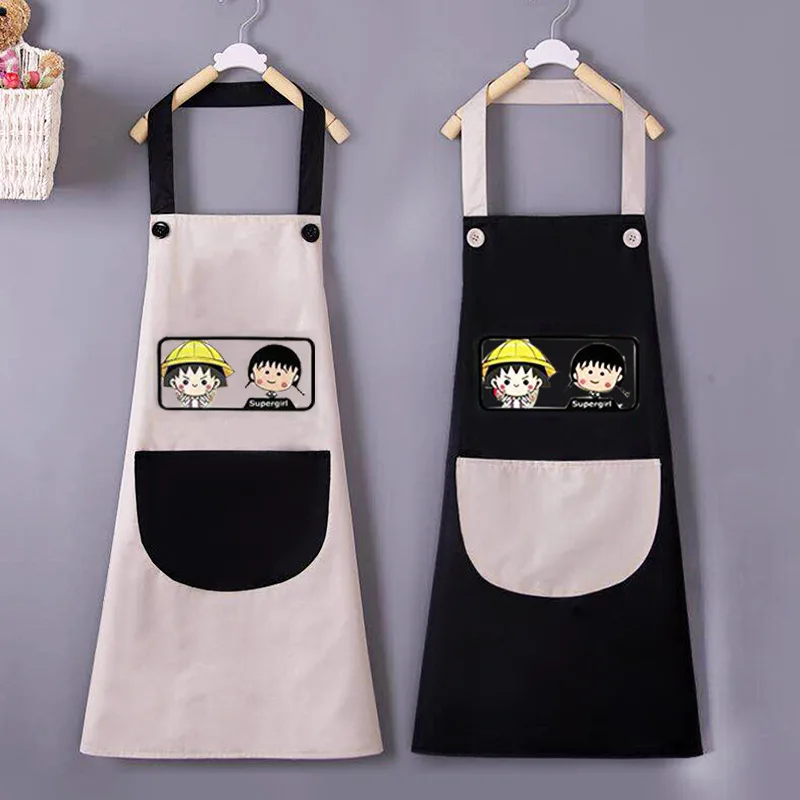 

KitchenAce 1pc PVC Apron Bib For Women Clean Cooking Baking Pastry BBQ Kitchen Housekeeping Gagets & Tools Household Accessories