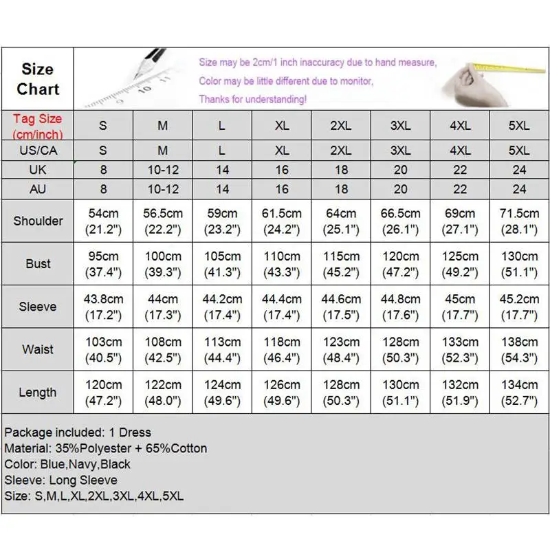 

Midi Calf Dress Women's Spring Kaftan Robe 2021 VONDA Casual Long Sleeve Lapel Dresses Ladies Casual Bohemian Party Vestidos