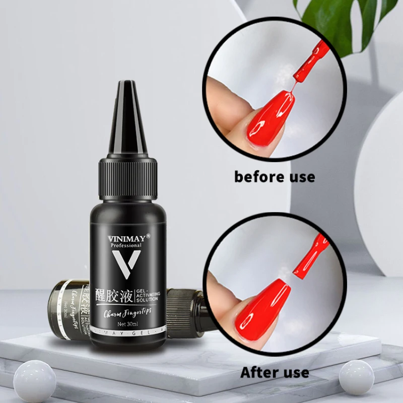 

Nail Polish Extender Functional Glue Diluent Base Glue Seal Layer Reconciled Liquid Awakening Glue WakeGlue Liquid Nail Gel
