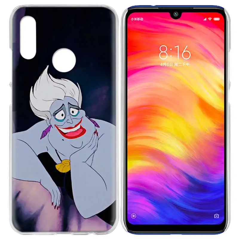 Чехол для Xiaomi Redmi Note 7 7A фотоаппаратов моментальной печати 7S 6 6A 5 Y3 K20 mi 8 до 9 лет CC9 CC9E A1 A2 A3 играть F1 Lite Pro Plus Урсула, Русалочка