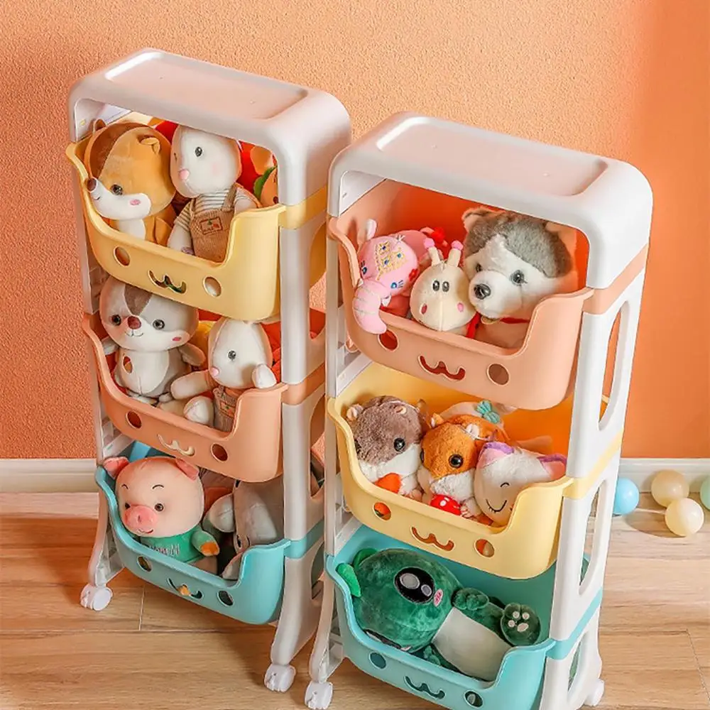 Детские книги для игрушек органайзер многослойные напольные маленькие корзины