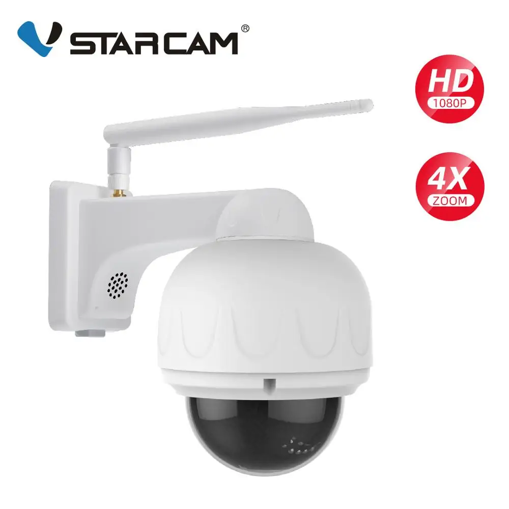 IP камера Vstarcam 1080P с 4 кратным увеличением IP66 водонепроницаемая|Камеры