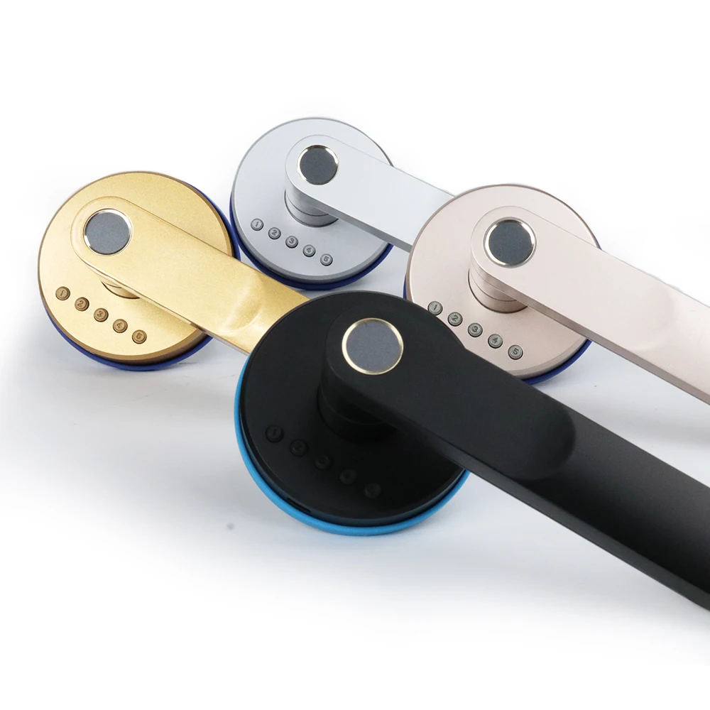 

Цифровой Дверной замок со сканером отпечатков пальцев из цинкового сплава для умного дома