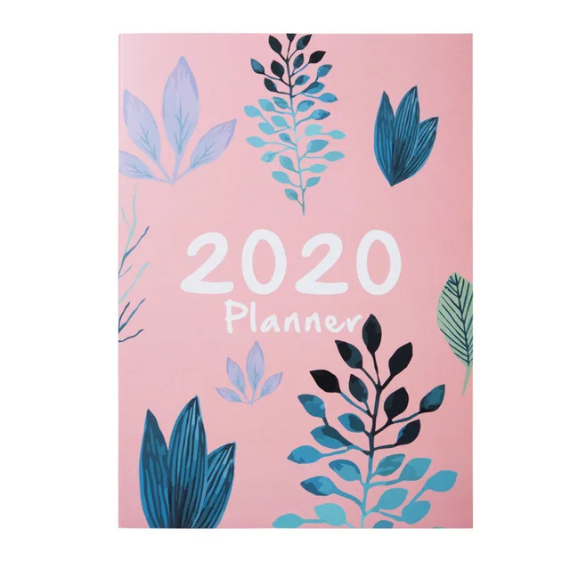 Pink 2020 Блокнот формата А4, милый блокнот, блокнот - Цвет: Pink 2020