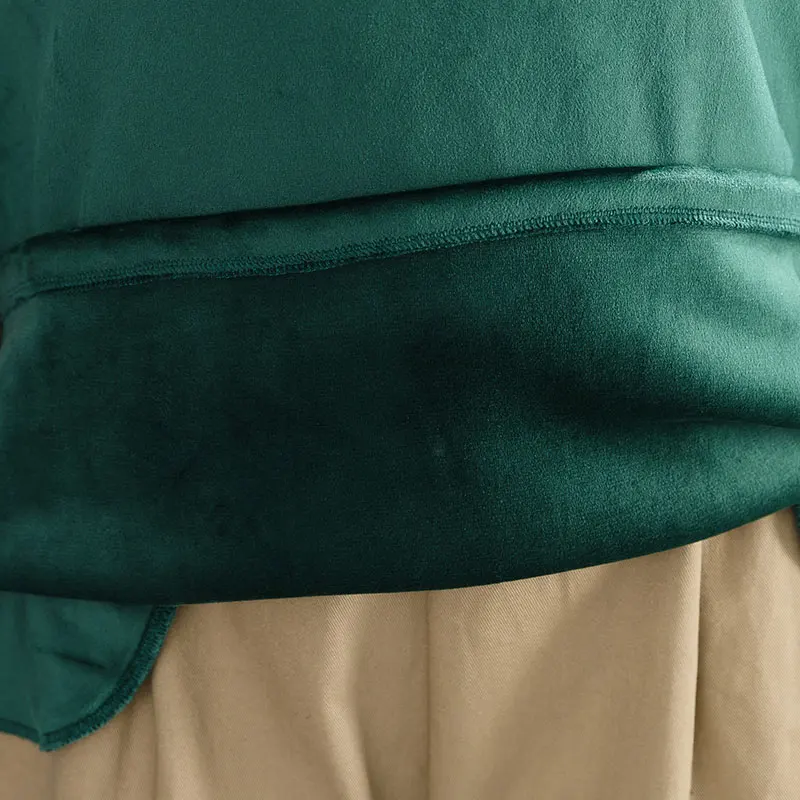 

NEW Autumn Winter Women Fashion Elegant Turtleneck Tops Ladies Female Long Sleeve Loose Fleece Thick Warm Button Sweatshirt