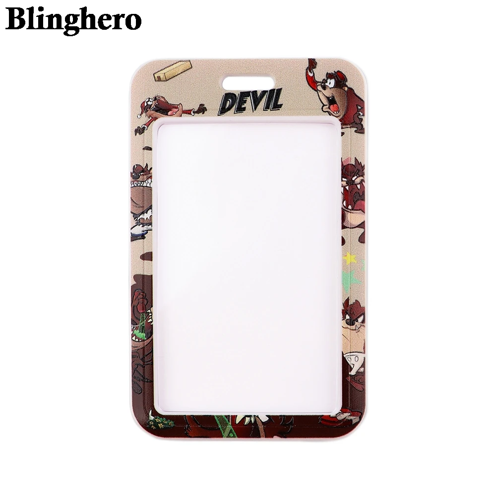 Ремешок на шею CB454 в виде мультяшного монстра милое животное шнурок для ключей ID