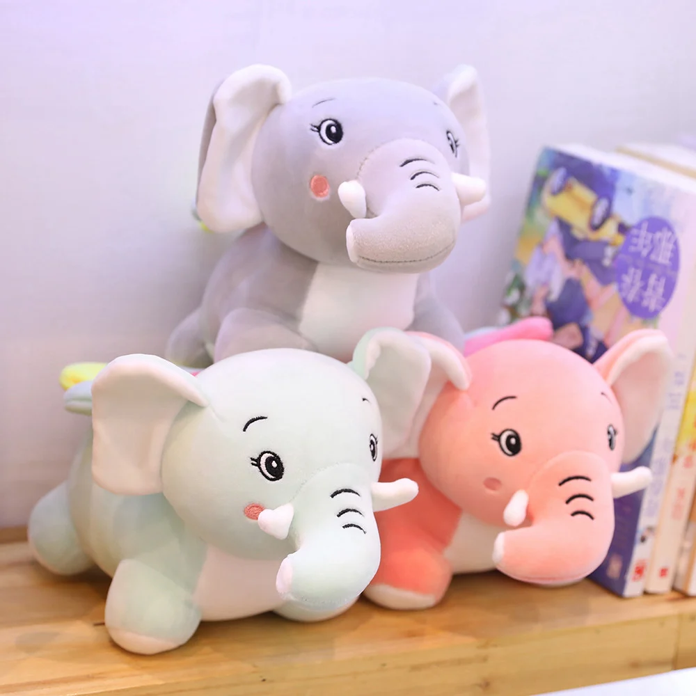 Милый маленький летающий слон кукла плюшевая игрушка Крылатый подушка для