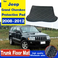 for jeep grand cherokee car tail trunk mat liner boot floor tray kick carpet cargo mud pad waterproof 2008 2009 2010 2011 2012