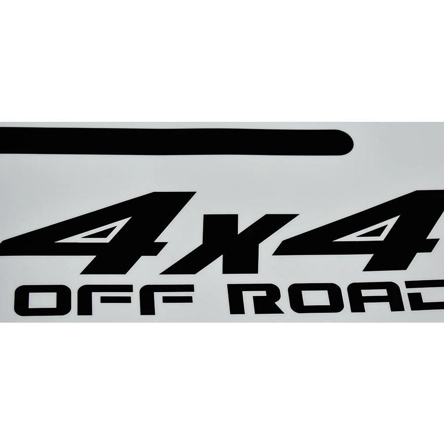 Автомобильная переводная наклейка 2 части боковой двери или задний багажник 4х4 внедорожный Полосатый Графический виниловый автомобильный стикер для автомобиля