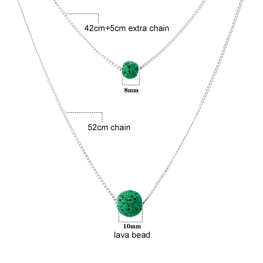 316L нержавеющая сталь Лава камень ароматерапия Античный Винтаж свечение диффузор
