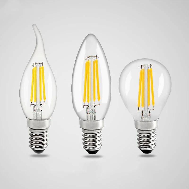 

5pcs/set Edison Bulb E14 220V 110V 2700K Retro Ampoule Vintage Incandescent Bulb edison Lamp Filament Light Bulb Decor B5318