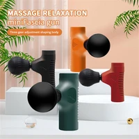 professional fascial massage gun sport relaxation fitness deep tissue percussion muscle massager for pain relief body massager