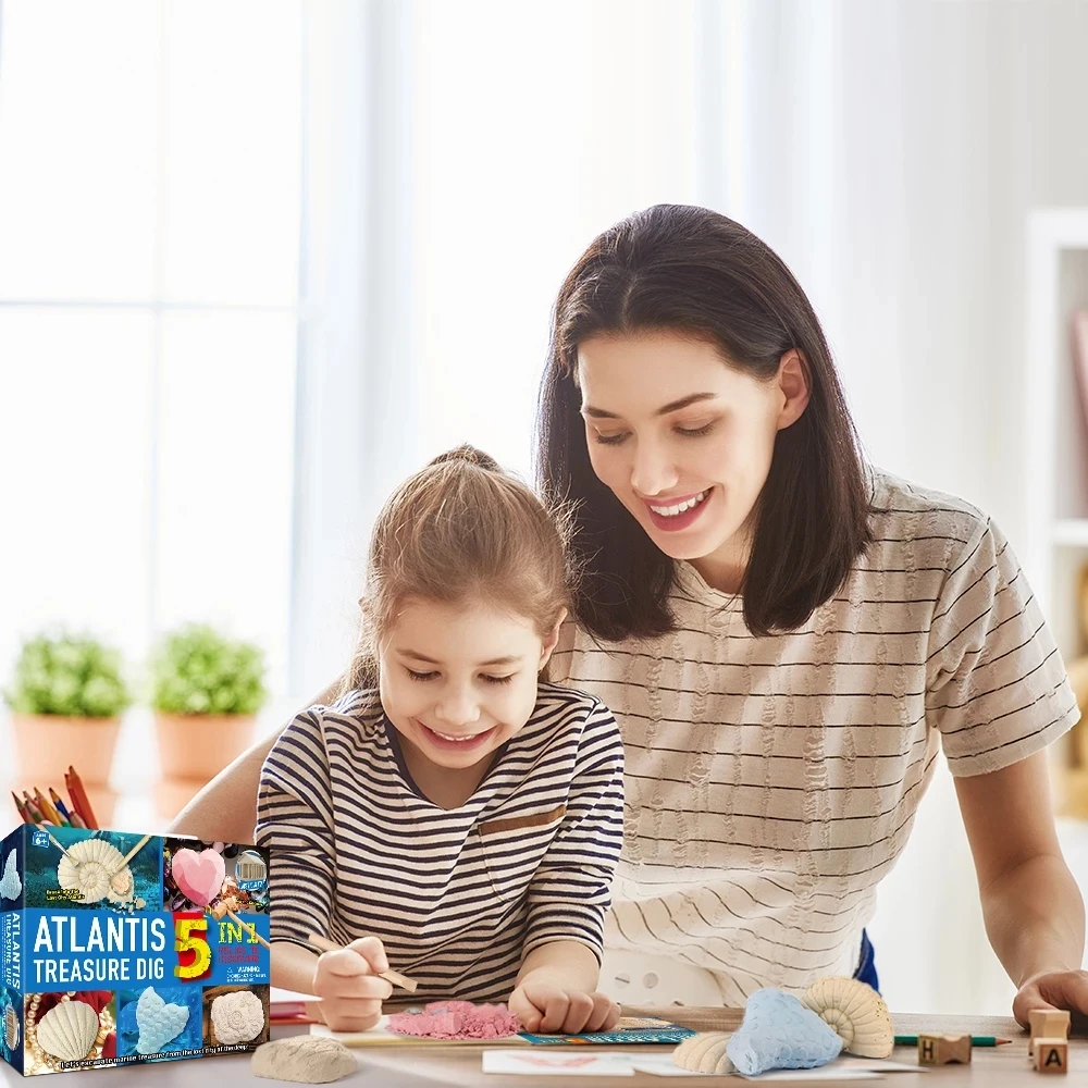 5 в 1 Динозавр мир Юрского периода детские игрушки морская раковина пиратский