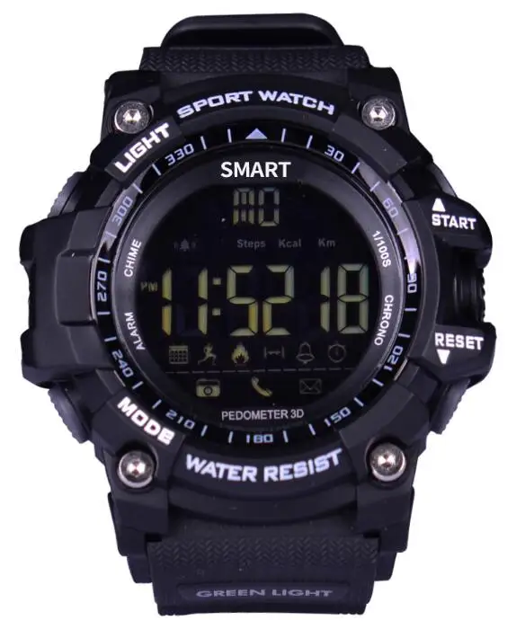 5 метров Водонепроницаемый Смарт часы EX16S Bluetooth часов уведомления дистанционное