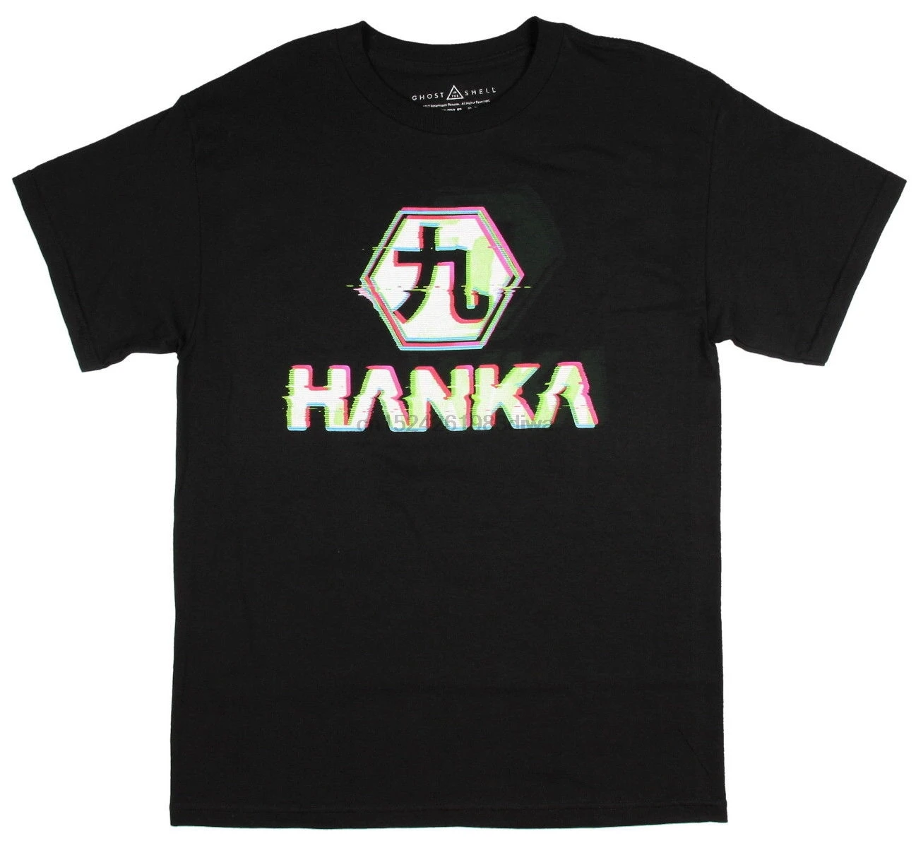2019 новейшая футболка с надписью Призрак в Ракушке Hanka Robotics Japanese Seinen Manga Мужская